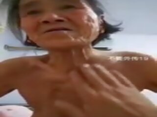 Cinese nonnina: cinese mobile adulti clip clip 7b