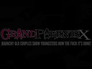 丰富 和 老 教学 穷 学生 由 grandparentsx: 户外 口交 性别 电影